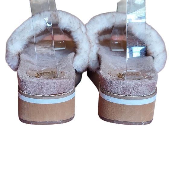 Jane And The Shoe Astro Furry Slide  Platform Slippers Women's We - Picture 7 of 16